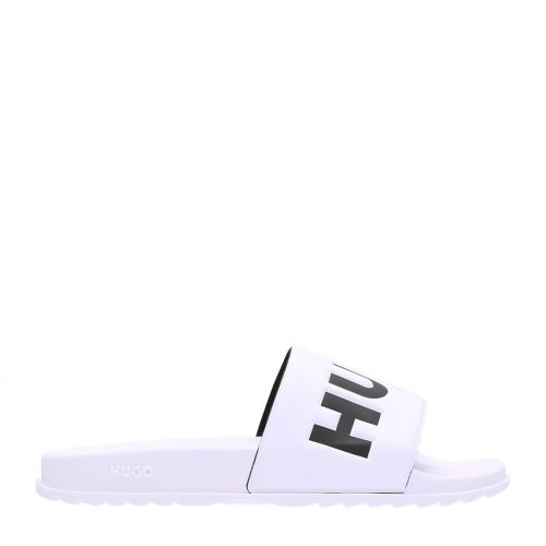 Womens White Match IT Slides 105948 by HUGO from Hurleys