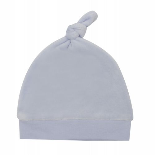 Baby Pale Blue Soft Branded Hat 45501 by BOSS from Hurleys