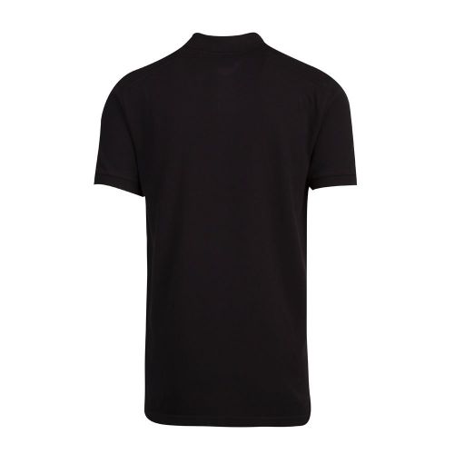 Mens Jet Black Pique S/s Polo Shirt 82095 by MA.STRUM from Hurleys