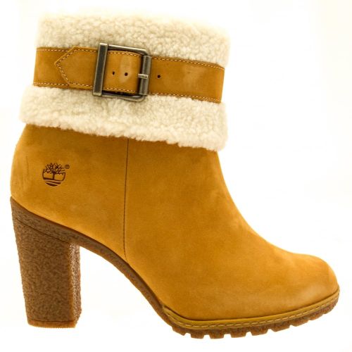 Womens Wheat Glancy Teddy Fold-Down Boots 67982 by Timberland from Hurleys