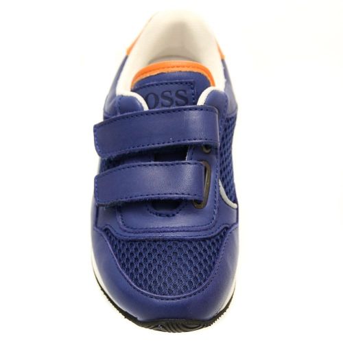 Boys Blue Branded Trainers (27-36) 18936 by BOSS from Hurleys