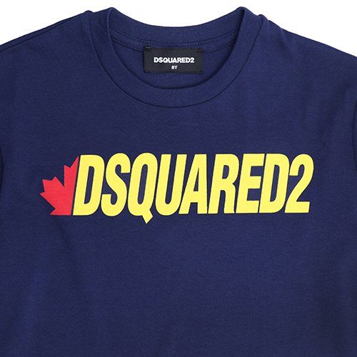 Boys Eclipse Blue Logo Relax Fit S/s T Shirt 108182 by Dsquared2 from Hurleys