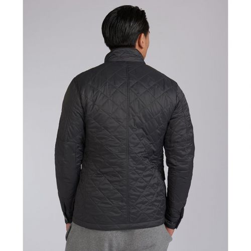 Mens Charcoal Ariel Quilted Jacket 98393 by Barbour International from Hurleys