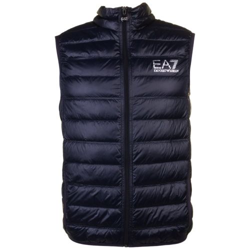 Ea7 Mens Navy Training Core Identity Down Gilet 64362 by EA7 from Hurleys