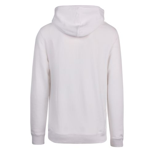 Mens Bright White Baras Hooded Sweat Top 59751 by Napapijri from Hurleys
