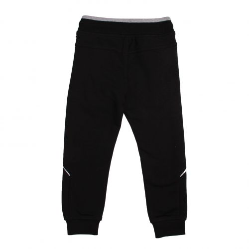 Boys Black Branded Sweat Pants 79236 by BOSS from Hurleys