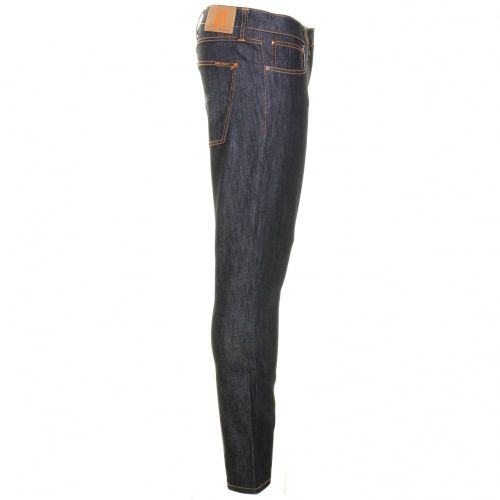 Mens Dry Deep Navy Wash Lean Dean Slim Fit Jeans 44447 by Nudie Jeans Co from Hurleys