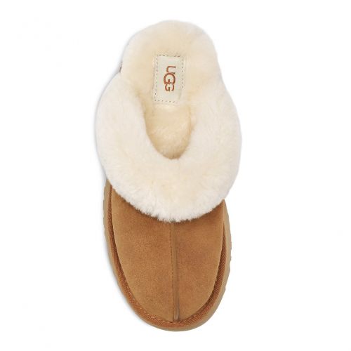 Womens Brown Chestnut Disquette Slippers 104990 by UGG from Hurleys