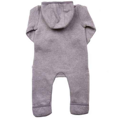 Baby Grey Branded Hooded Suit 65262 by BOSS from Hurleys