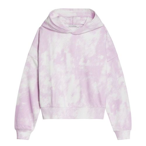 Girls Lavender Pink Cloud Relaxed Fit Hoodie 86866 by Calvin Klein from Hurleys