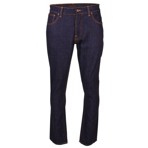 Mens Dry Comfort Dark Dude Dan Regular Fit Jeans 10831 by Nudie Jeans Co from Hurleys