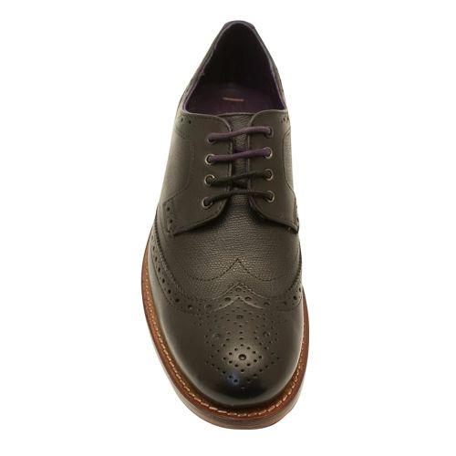 Mens Black Cassius 4 Leather Brogues 8309 by Ted Baker from Hurleys