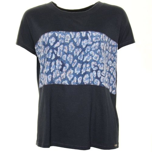 Womens Dark Blue Tasmashi S/s Tee Shirt 35320 by BOSS from Hurleys