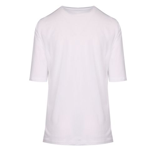 Casual Womens White Tisummer Sheer S/s T Shirt 37646 by BOSS from Hurleys