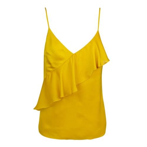 Womens Mid Yellow Lulia Frill Cami Top 83228 by Ted Baker from Hurleys