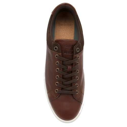 Mens Dark Brown Ariel Trainers 38870 by Barbour from Hurleys
