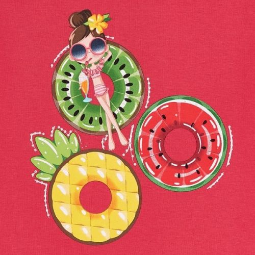 Girls Watermelon Fruity Holiday S/s T Shirt 58344 by Mayoral from Hurleys
