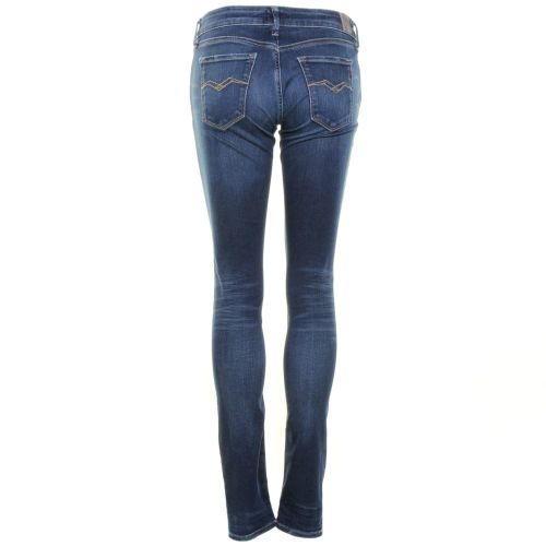 Womens Blue Luz Hyperflex Skinny Fit Jeans 42164 by Replay from Hurleys
