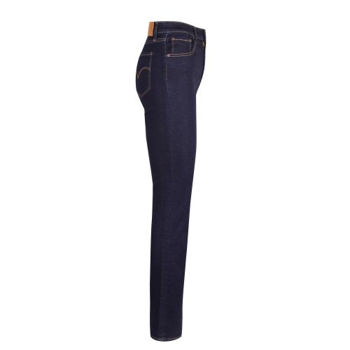Womens To the Nine Blue 724 High Rise Straight Fit Jeans 57724 by Levi's from Hurleys