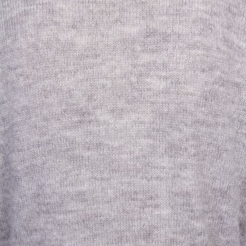 Womens Light Grey Melange Visuril Knitted Tunic 57653 by Vila from Hurleys