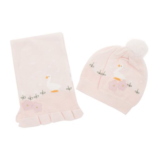 Infant Rose Duck Hat & Scarf Set 29835 by Mayoral from Hurleys