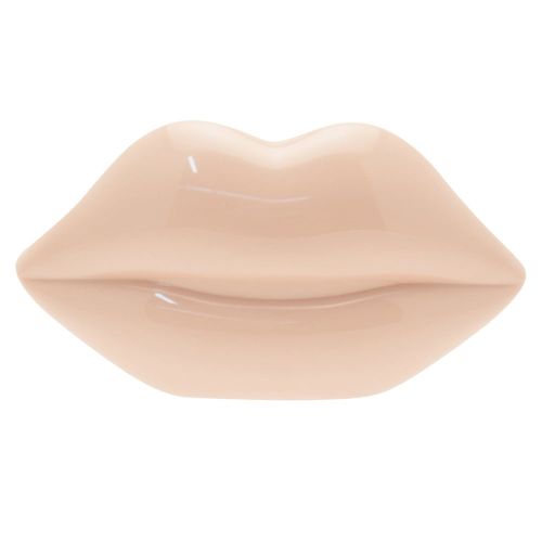 Womens Dusky Pink Perspex Lips Clutch Bag 72735 by Lulu Guinness from Hurleys