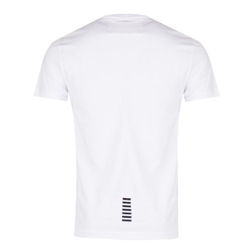 Mens White Train Core ID S/s T Shirt 30570 by EA7 from Hurleys