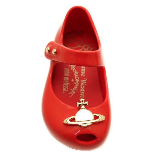 Vivienne Westwood Girls Red Patent Mini Ultragirl 15 Orb (4-9) 44426 by Mini Melissa from Hurleys