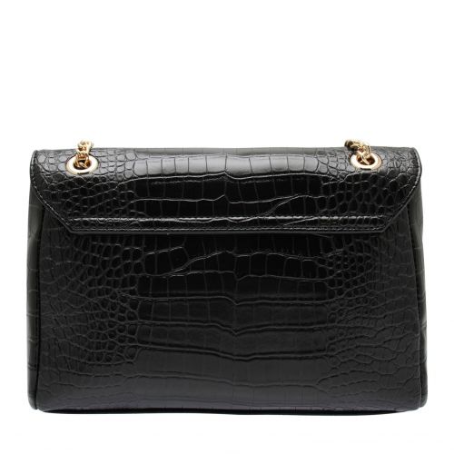Womens Black Grote Croc Shoulder Bag 78130 by Valentino from Hurleys