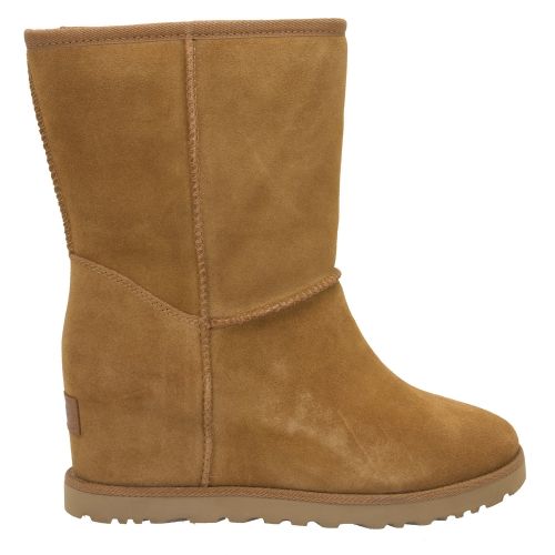 Womens Chestnut Classic Femme Short Boots 46325 by UGG from Hurleys