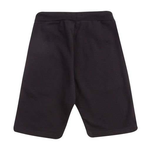 Boys Black Branded Sweat Shorts 81851 by Dsquared2 from Hurleys