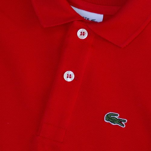 Boys Red Classic S/s Polo Shirt 63941 by Lacoste from Hurleys