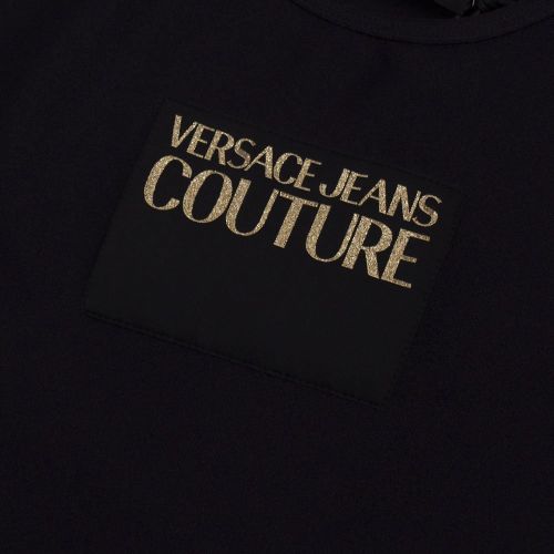 Womens Black Branded Short S/s T Shirt 84604 by Versace Jeans Couture from Hurleys