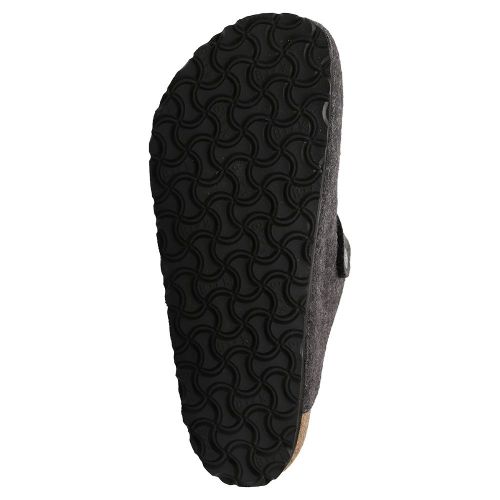 Mens Anthracite Boston Wool Slippers 95758 by Birkenstock from Hurleys