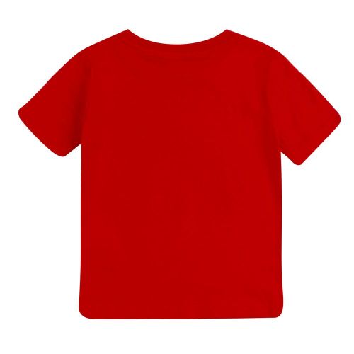 Boys Bright Red Centre Logo S/s T Shirt 90279 by BOSS from Hurleys