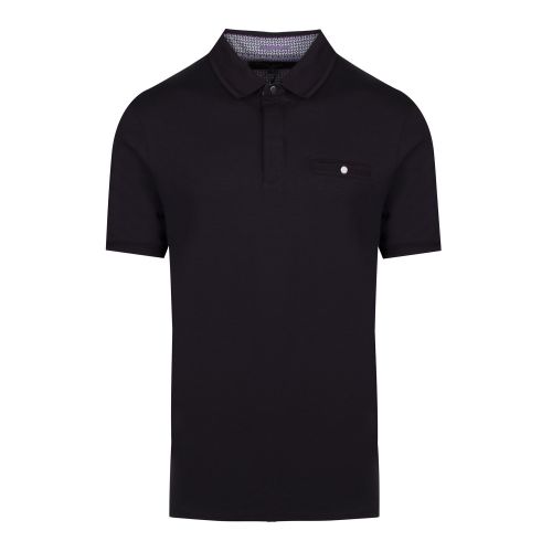 Mens Navy Plaza S/s Polo Shirt 46833 by Ted Baker from Hurleys