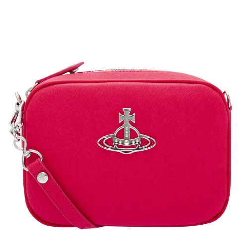 Womens Pink Derby Camera Bag 91075 by Vivienne Westwood from Hurleys