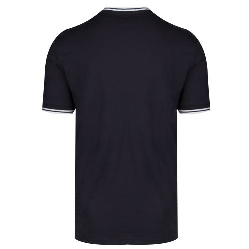 Mens Navy Twin Tipped S/s T Shirt 38147 by Fred Perry from Hurleys