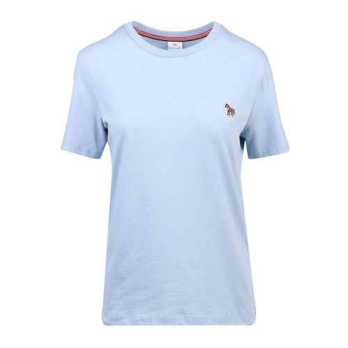Womens Pale Blue Classic Zebra S/s T Shirt 99113 by PS Paul Smith from Hurleys