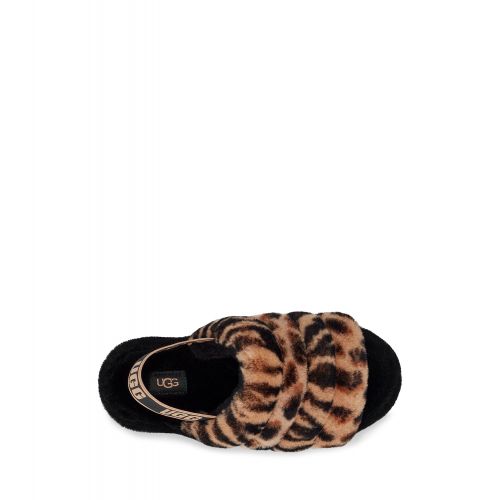 Womens Butterscotch UGG Slippers Fluff Yeah Animalia Slides 106065 by UGG from Hurleys