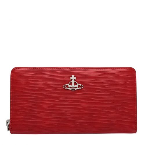 Womens Red Polly Zip Around Purse 92983 by Vivienne Westwood from Hurleys