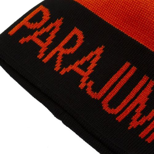 Boys Orange/Black Deemer Knitted Beanie 90092 by Parajumpers from Hurleys