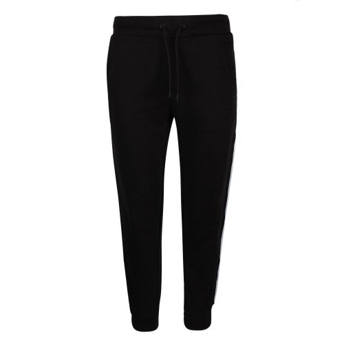 Mens Black Branded Trim Sweat Pants 55541 by Emporio Armani from Hurleys