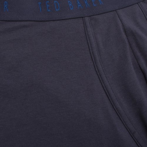 Mens Navy 3 Pack Cotton Trunks 52387 by Ted Baker from Hurleys