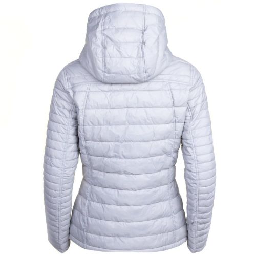 Lifestyle Womens Silver Ice & Navy Landry Baffle Quilted Jacket 64575 by Barbour from Hurleys