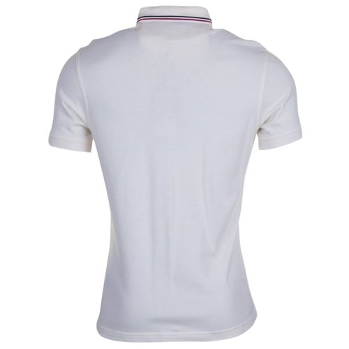 Steve McQueen™ Collection Mens White Rickson S/s Polo Shirt 71537 by Barbour from Hurleys