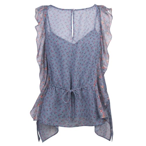 Womens Summer Surf Celestia Sheer Sleeveless Top 41277 by French Connection from Hurleys