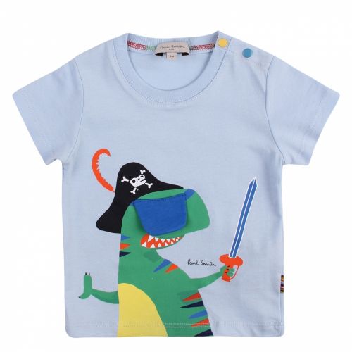 Baby Light Blue Aldo Pirate S/s T Shirt 53747 by Paul Smith Junior from Hurleys