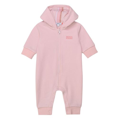 BOSS Baby Pale Pink Soft Sweater All In One 75258 by BOSS from Hurleys