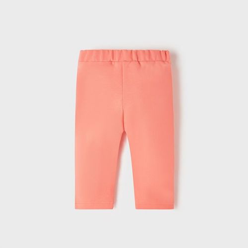Infant Coral Bow Detail Leggings 103052 by Mayoral from Hurleys